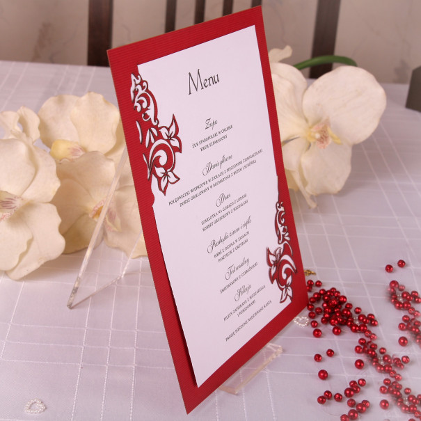 Menu weselne ME003 Venarti - Sklep ślubny