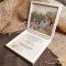 Drewniane pudełko Pamiątka Pierwszej Komunii Świętej Rumianek